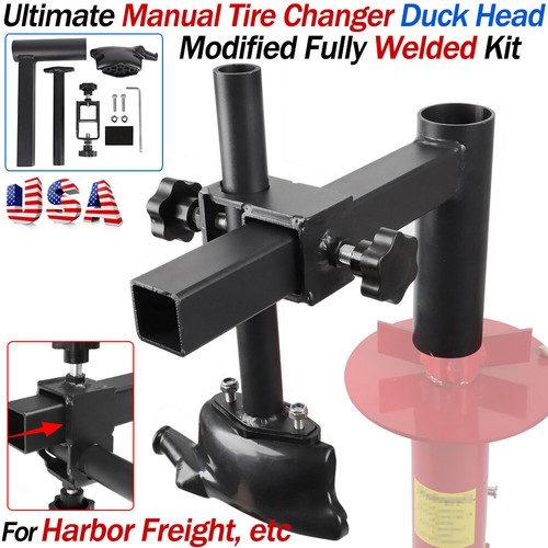 Tire Mounting Tools Ultimate Manual Tire Changer™ DELUXE Upgrade Attachment Duck Head Mount Kit Tire Changing Tool - Foto 11