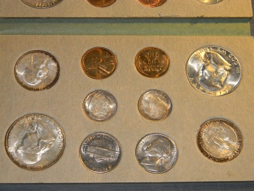 1951 US Mint Silver P, D & S Set w all OGP incl Envelope RARE! - 第 4/4 張圖片