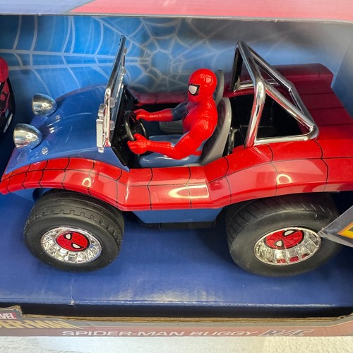 Spider-Man Buggy Remote Control 7 in Marvel Turbo Button, Full-Function NIB NEW - Picture 3 of 12
