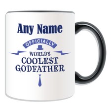 Personalisiertes Geschenk Cool Pate Tasse Tasse Geburtstag Weihnachten Name Text Ihn Sie