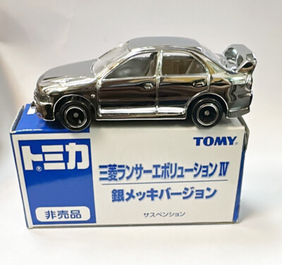 トミカ/ミニカー /1st.ANNIVERSARY SPECIAL COLECT Tomy Tomica Event Model Silver Mitsubishi Lancer Evolution