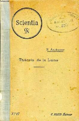 Mondtheorie Scientia Nr. 17 - Andoyer H. - 0