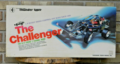 Incredibly Rare Unassembled Thunder Tiger Challenger 1:8 Nitro RC