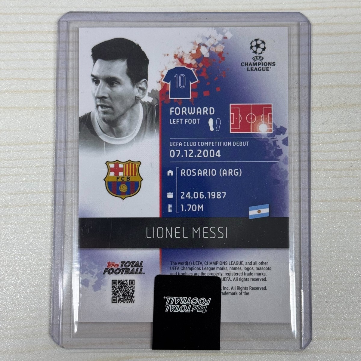 2024-25 Topps Total Football - Lionel Messi SP /99 - FC Barcelona
