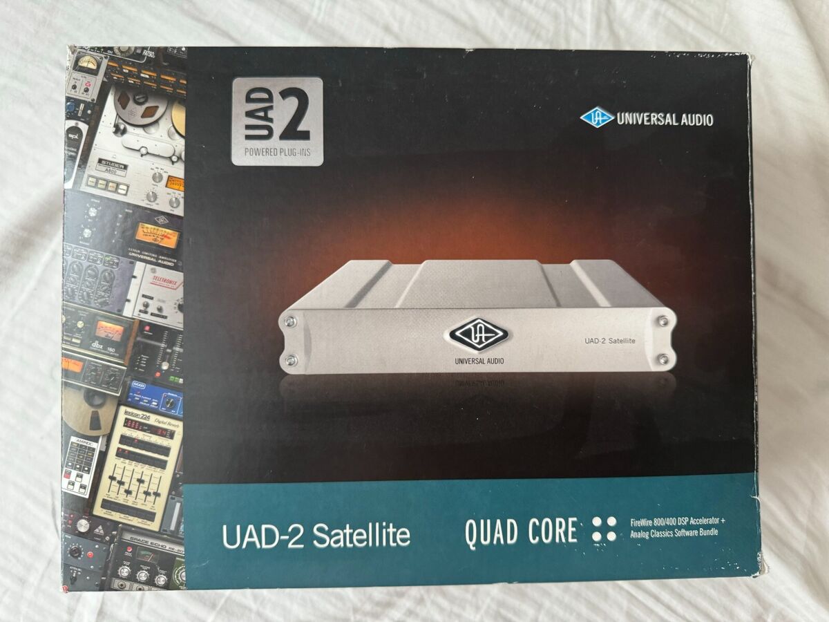 Universal Audio UAD-2 Quad Satellite Firewire (Lots of Universal Audio UAD-2 Quad Satellite Firewire (Lots of