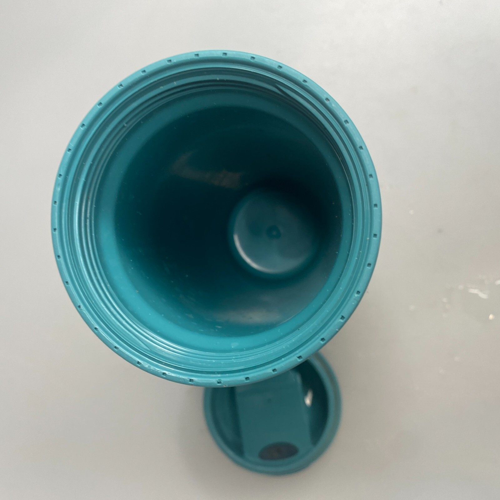 Aladdin eCycle Travel Mug Tumbler 16 oz. Flip Close Lid Teal Green