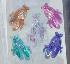 Sandylion Stickers Ballet Shoes Ballerina Vintage Sticker 1 Mod