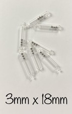 Glass Rattles - 50 pieces - 3mm for Worms, Ji...