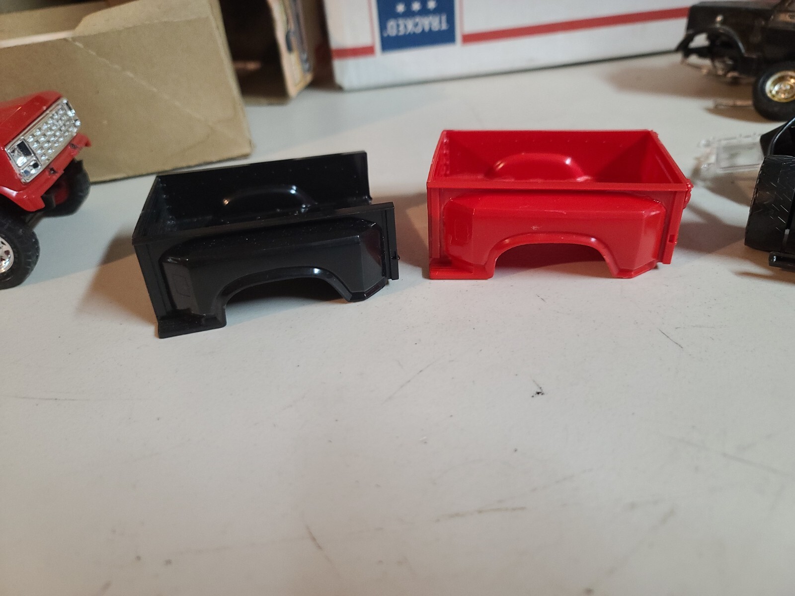 Model Car Parts Lot 30 **JUNKYARD** Quadzilla Ford StepSide + Chevy