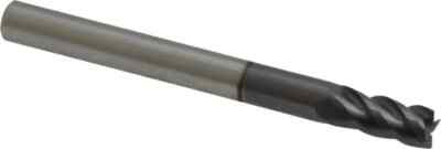 ProMax 111-01224 Square End Mill: 3/16'' Dia, 3/8'' LOC, 3/16'' Shank, 2'' OAL