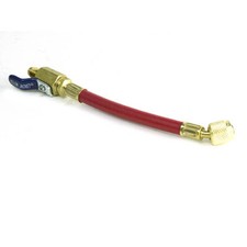 Yellow Jacket 25602 Red 9" FlexFlow Adapter, 1/4" Diameter