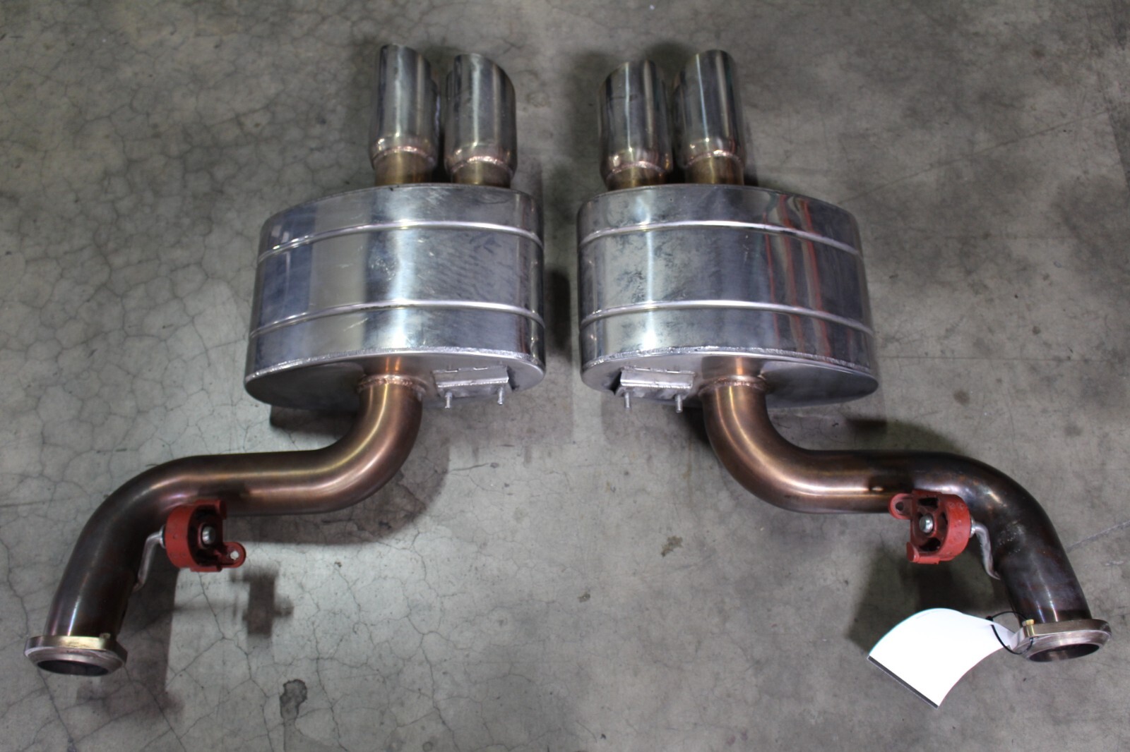 Ferrari 599 GTB, FUCH'S Novitec Performance Mufflers Set, Used