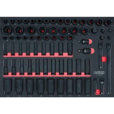 KS TOOLS 3/8+1/2 SCS Kraft-Steckschlüssel-Sa...