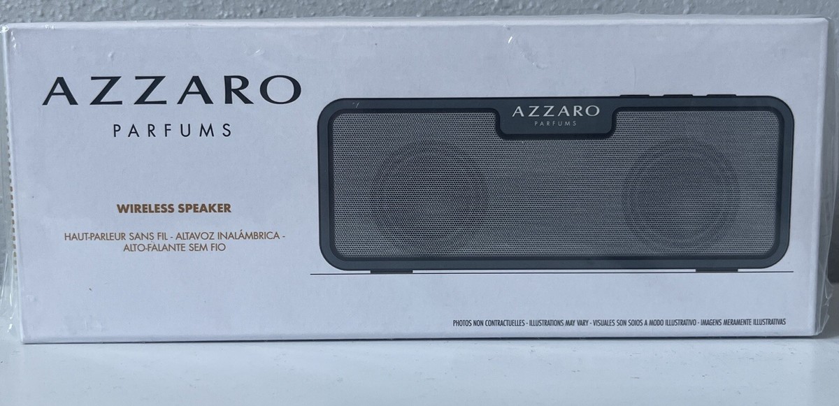 NEW AZZARO Parfums Portable Wireless Speaker