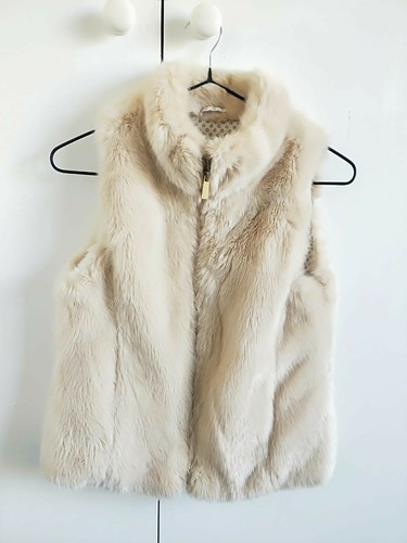 ZARA Girls Faux Fur Vest Size 9/10 | eBay