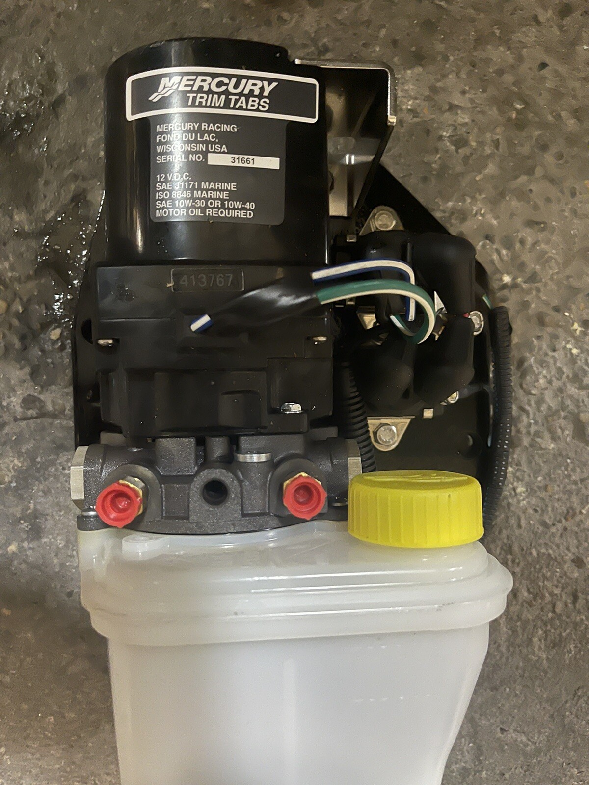 Mercury Racing Trim Tab pump 8M0083288 New In Box | eBay 