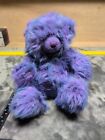 Vtge Russ Berrie Lollypop Purple Lavender Blue Teddy Bear Plush 14"