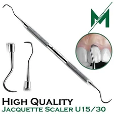 JACQUETTE SCALER U15-30 DENTAL HAND INSTRUMENTS PRO DENTIST PICK TOOLS 