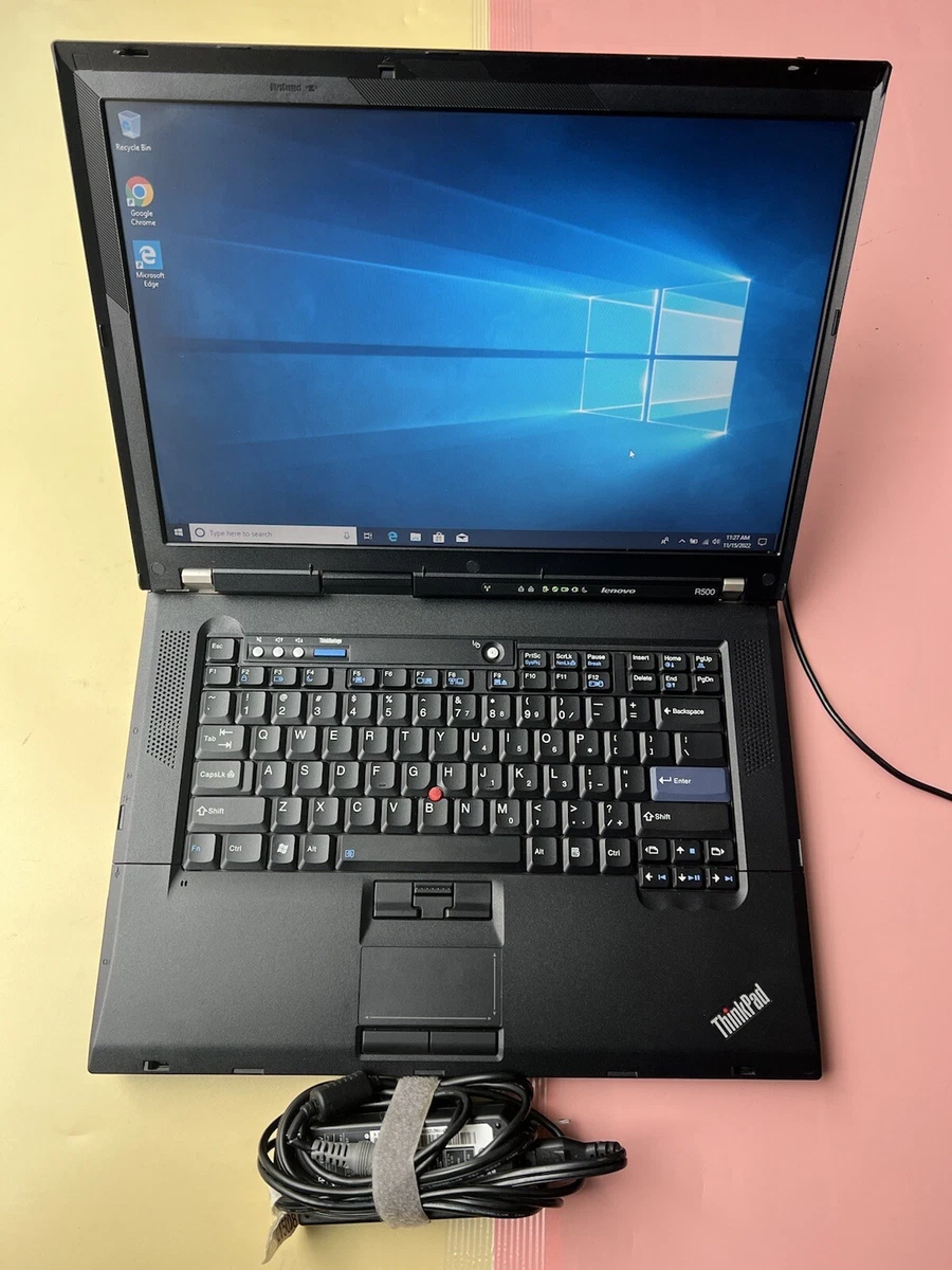 Lenovo Thinkpad R500 15.6 Genuine Intel @2.00GHz 4GB RAM 2500GB HDD