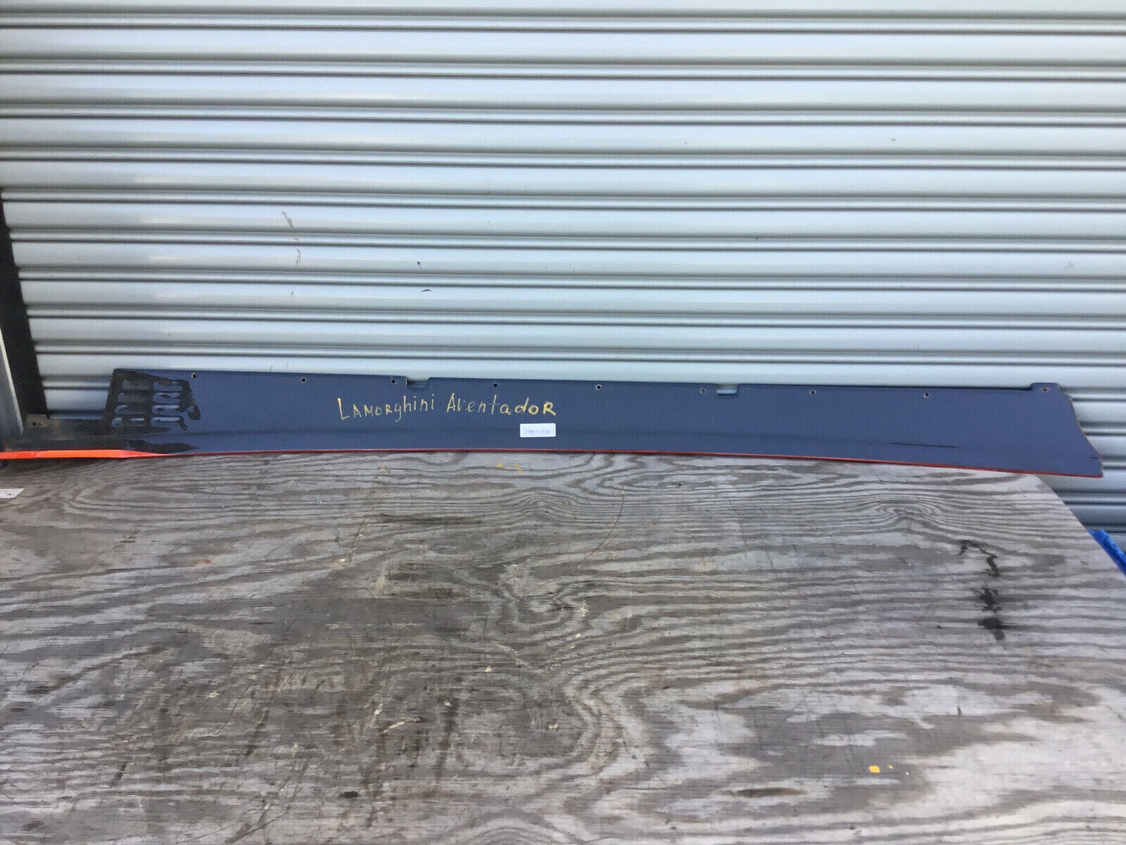 ⭐ Lamborghini Aventador Carbon Fiber Left Rocker Skid Sill Panel E