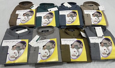 Mens Bonanza Satrangi Shalwar Kameez Kurta Stitched Winter warm Taylor Made  UK