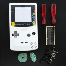 Pokemen Eeveee White Housing Shell Case For Nintendo Game boy Color GBC
