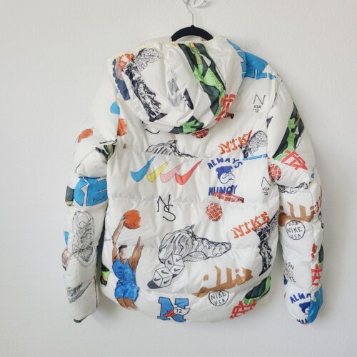 Nike Storm-Fit Bold School Windrunner Puffer Jacket FZ2288-133 Size M - Picture 2 of 10