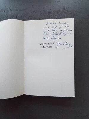 Cinquante Viêtnam - JEAN-MARIE CARZOU - Dédicace - Photo 1/3