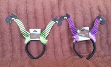 Happy Halloween Witches Legs Headband Set of Two