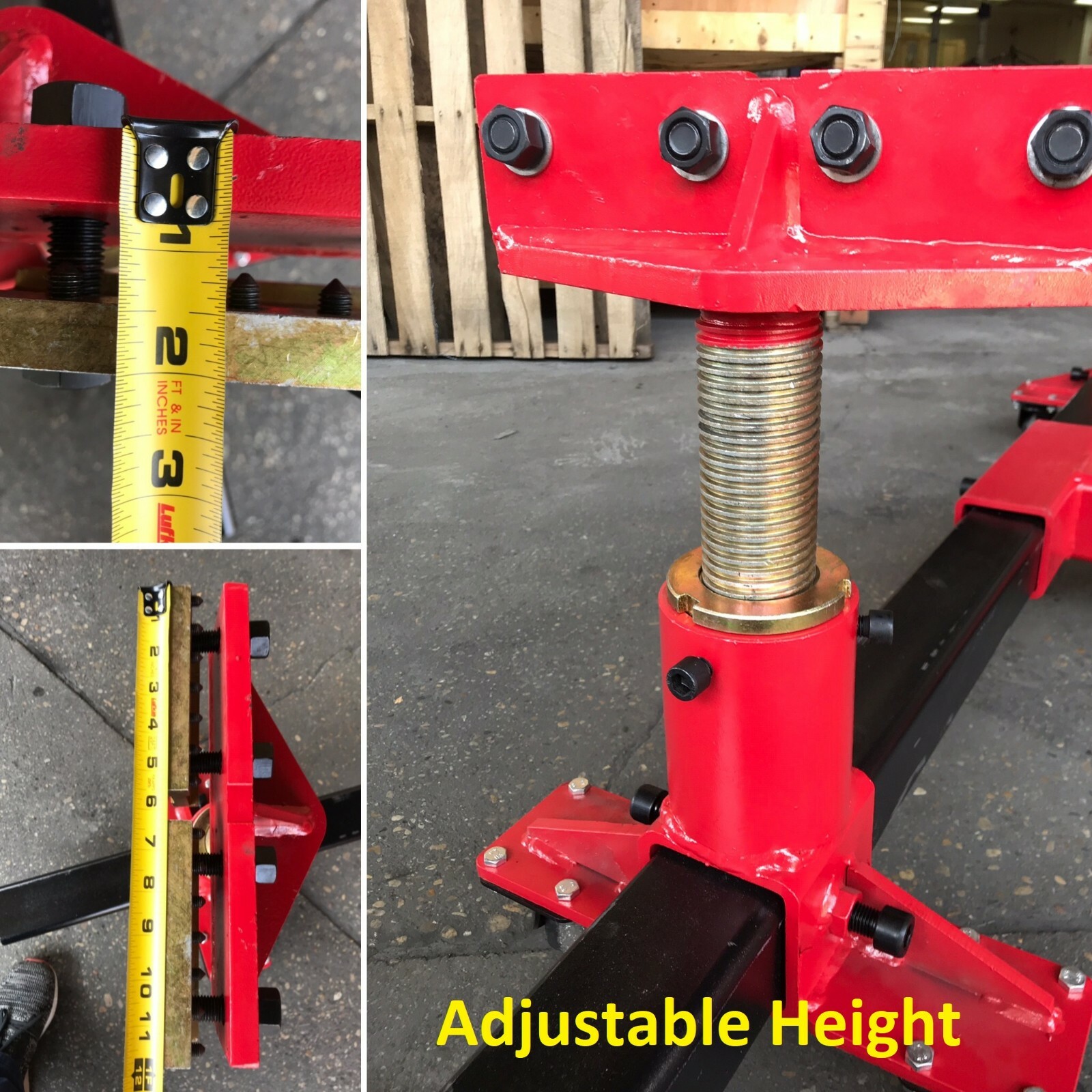 Portable Auto Body Frame Puller Straightener with Roof Free Clamps eBay