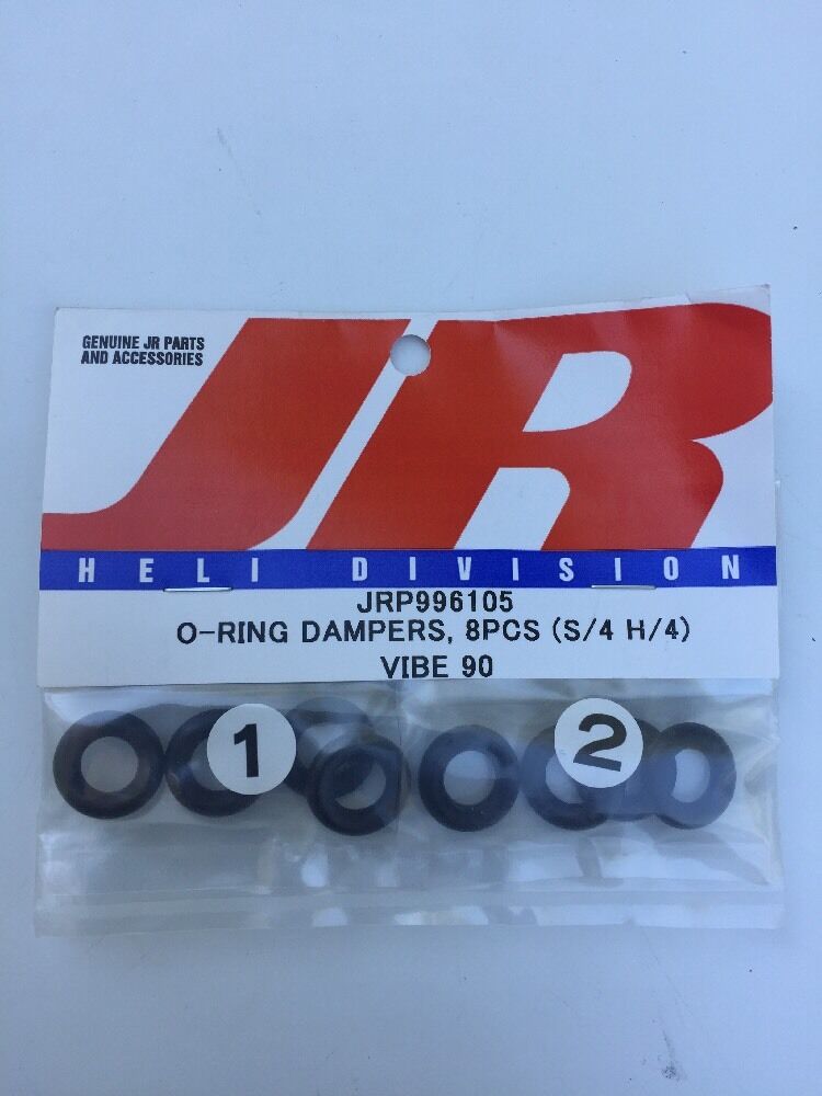 JR O-Ring Dampers 8PCS (S/4 H/4)