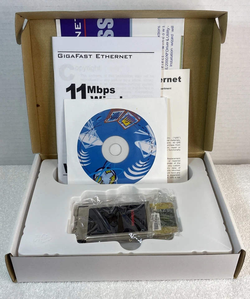 GigaFast Wireles PCMCIA Adapter 11 Mbps - NEW - Image 2 of 4