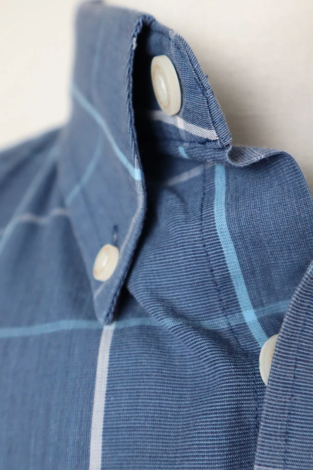 Ben Sherman Camisa Hombre Algodón Talla S Camisa Casual Vintage - Imagen 3 de 4