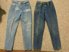 2 pairs vintage PEPE made in Hong Kong size 13/14 Jeans read measurements