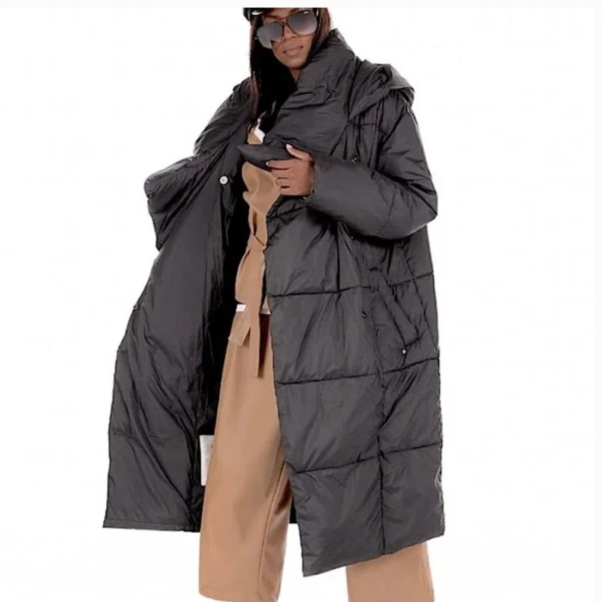 Ugg catherina best sale long puffer coat