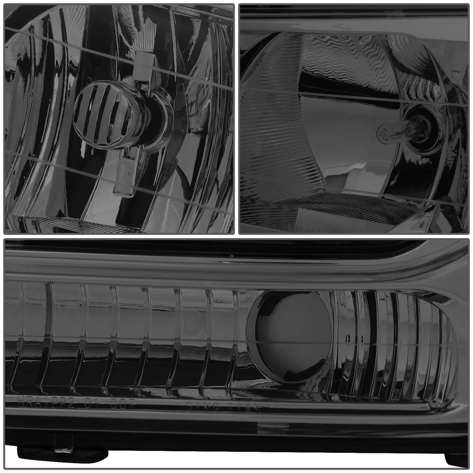 PARA CHEVY TRAILBLAZER SUV 2002-2009 FAROS AHUMADOS/CLAROS FAROS LÁMPARA Foto 3 de 4