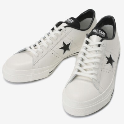 JAPAN LIMITED CONVERSE ONE STAR J MADE IN JAPAN WHITE RED BLACK | eBay