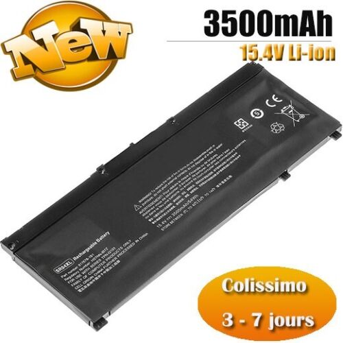15.4V 70.07Wh SR04XL Batterie pour  HP Omen 15-CE0XX 15-DC0XX 5-CE018DX portable - Photo 1/5