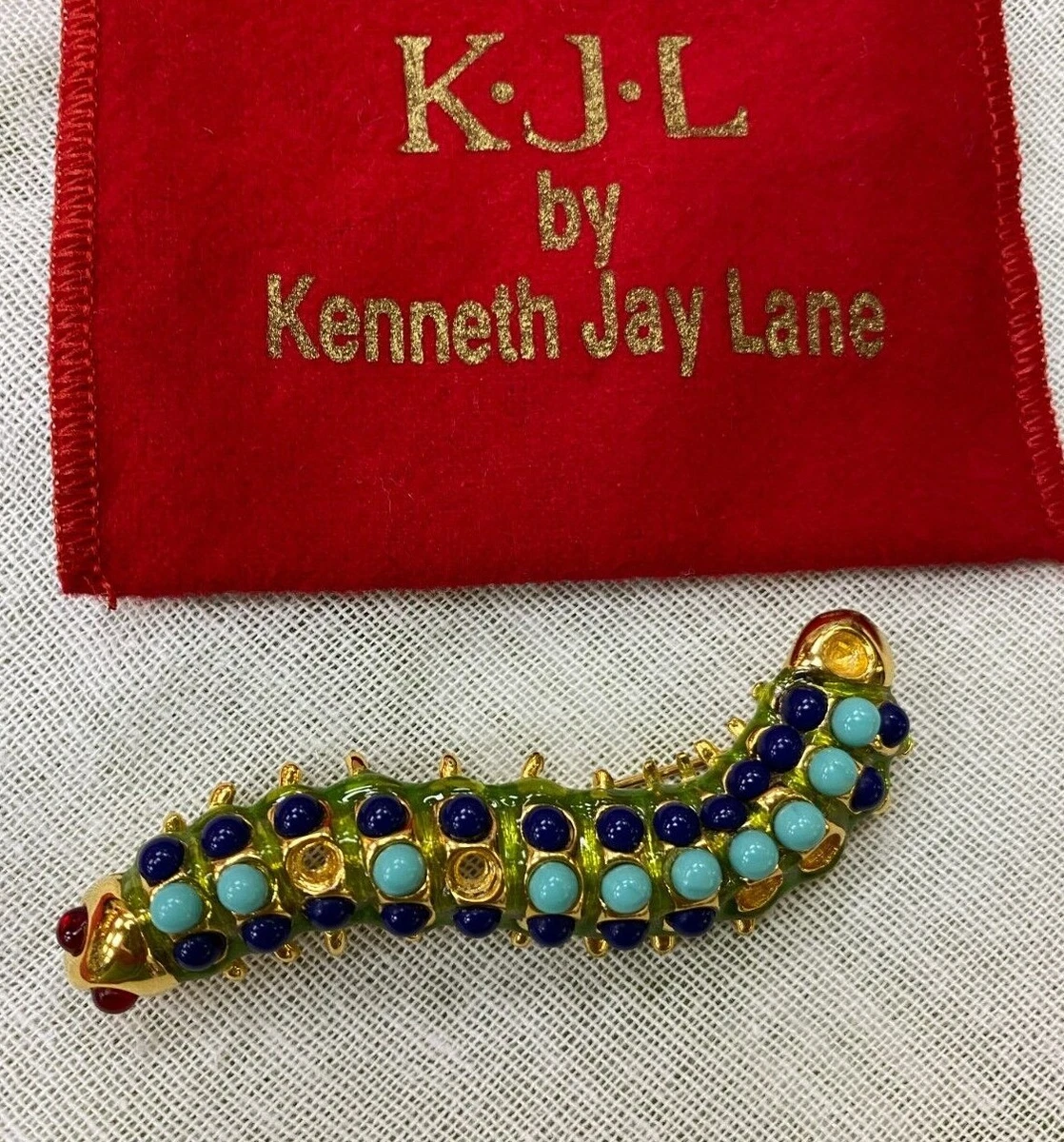 Caterpillar brooch best sale