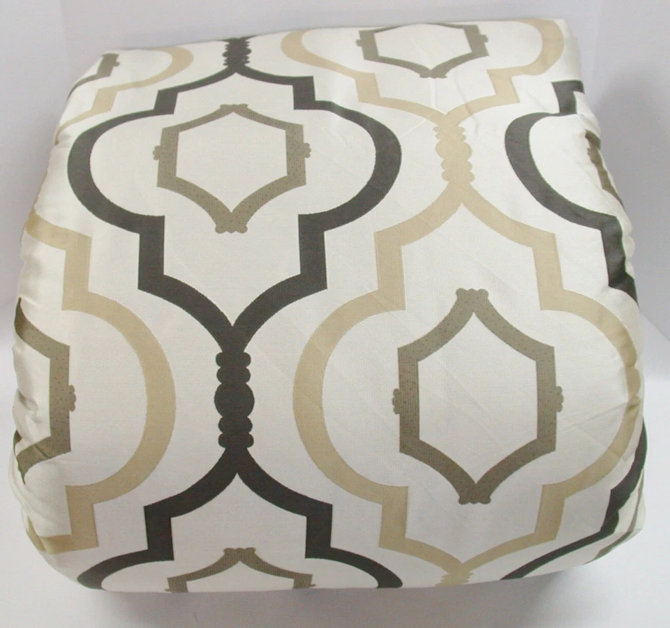 Juego de edredón 4 piezas Veratex "Rialto" ~ dorado negro topo ~ King 110" x 96" **NUEVO** Foto 2 de 4