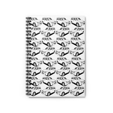 Black and white Honda Element Journal Spiral Notebook - Ruled Line