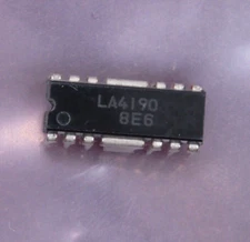 LA4190 Sanyo 2-CHANNEL AF POWER AMP FOR TAPE RECORDER RADIO