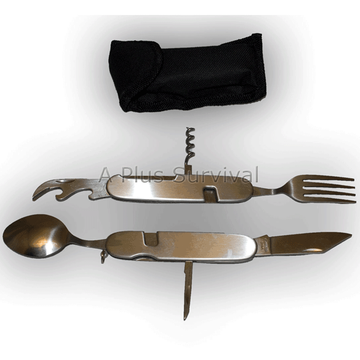 Lot of 96 Fork Knife Spoon Combo 6 in 1 Steel Utensil Camping Survival Tool Lot of 96 Utensil Fork Knife Spoon Combo 6 in 1 Steel Utensil 96 Camping Survival Tool 06566c