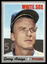 1970 Topps Gerry Arrigo VG+ Chicago White Sox #274