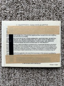 River City Ransom (Nintendo Entertainment System, 1989) NES Manual Only