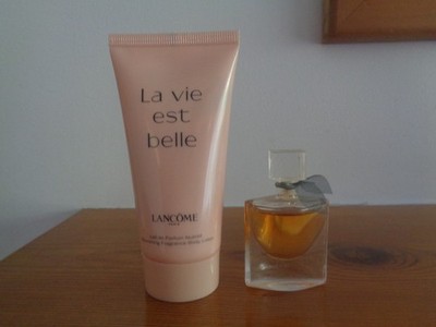 NEU LANCOME LA VIE EST BELLE EDP MINI 4ml + KÖRPERLOTION 50ml