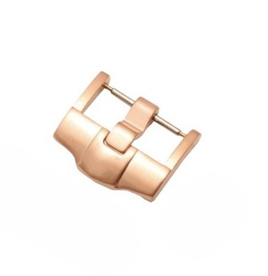 High quality solid stainless steel watch clasp metal pin buckle 24mm