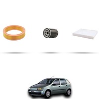 Hoffcar Wartungsset - 3 Filter FüR Fiat Punto Ii 1.2 Natural Power 44KW Ab 20