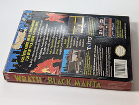 Wrath of the Black Manta Nintendo NES in box authentic