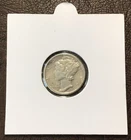 5 Mercury Dimes:  1943,1942 D, 1942,1941,1938; 90% Silver; Free Shipping.